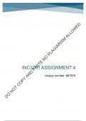 INC3701 Assignment 4 Due Date 24 July 2024