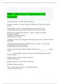 MIBO 3500 Exam 2 Questions and Answers (Graded A)