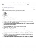 LOWA PESTICIDE APPLICATOR EXAM QUESTIONS WITH ALL CORRECT ANSWERS!!