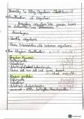 Class notes biology: Characteristics of living organisms