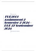 FUR2601 Assignment 2 Semester 2 2024 - DUE 27 September 2024