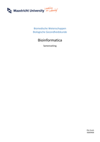 Bioinformatica en systeembiologie complete samenvatting (stapsgewijs)
