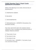 CADC Practice Test 1 Flash Cards Questions & Answers