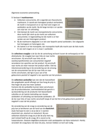 Algemene economie korte samenvatting