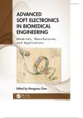 Advanced Soft Electronics in Biomedical Engineering: Materials, Manufactures, and Applications 1st Edition 2024 with complete solutions