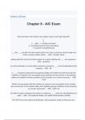 Chapter 8 - AIC Exam