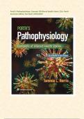 Porth's Pathophysiology: Concepts Of Altered Health States 11th, North American Edition Test Bank |2024/2025