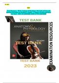 Exam Resources - TB for Anatomy & Physiology: The Unity of Form and Function 9th Edition. Complete, Detailed and latest Version. All Chapters (1-29) Included.