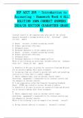 3SP ACCT 205 - Introduction to Accounting - Homework Week 4 ALL SOLUTION 100% CORRECT ANSWERS 2024/25 EDITION GUARANTEED GRADE A+