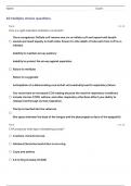 NCTI BLOCK 1 AIRWAY QUESTIONS WITH VERIFIED ANSWERS ALREADY GRADED A+