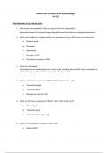 Practice Exam 3 (Nucleic Acids - Biotechnology) Question and Answers