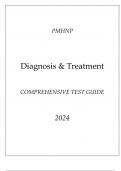 ANCC-PMHNP Diagnosis & Treatment Comprehensive Test Guide 2024