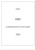 IICRC FSRT Comprehensive Test Guide 2024