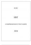 IICRC HST Comprehensive Test Guide 2024