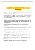 BLUE PRISM CERTIFICATION EXAM 2024-2025