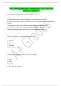 RBT Training Questions and answers, 100% Accurate answers. Graded A+