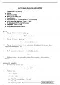 CALCULUS_NOTES_FINAL _COMPLETE CHAPTER 2024