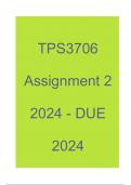 TPS3706 Assignment 2 2024 - DUE 2024