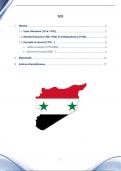Histoire et géopolitique - Conflit syrien