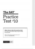 Exam (elaborations) sat   10 Real SATs