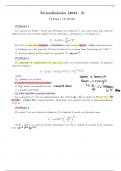 Ejercicios y Formulas para Termodinámica