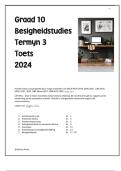 Gr 10 Besigheidstudies Kw 3 2024