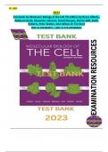 Exam Resources - TB for Molecular Biology of the Cell Seventh Edition by Bruce Alberts, Rebecca Heald, Alexander Johnson, David Morgan, Martin Raff, Keith Roberts, Peter Walter - Complete, Detailed and latest Test Bank. All Chapters (1-24) Included.