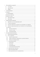 Inrichten en optimaliseren van organisaties (samenvatting)