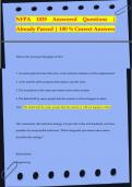 NFPA 1035 Answered Questions |  Already Passed | 100 % Correct Answers What is the American Paradigm of Fire? 1. An action plan that describes how a risk-reduction initiative will be implemented 2. A fire and life safety program that targets a specific is