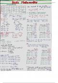 Physics Class 11 Basic mathematics Short notes