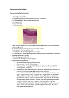 Samenvatting Histologie - VU BMW