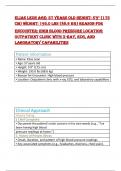 ELIAS LEON AGE: 57 YEARS OLD HEIGHT: 5'9" (175 CM) WEIGHT: 195.0 LBS (88.6 KG) REASON FOR  ENCOUNTER: HIGH BLOOD PRESSURE LOCATION: OUTPATIENT CLINIC WITH X-RAY, ECG, AND LABORATORY CAPABILITIES 
