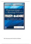 Test Bank for Pharmacology and the Nursing Process, 10th Edition by Lilley, Rainforth and Snyder