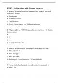 FSHN 120 Questions with Correct Answers.