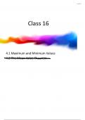 Math 1A (Calculus): Ch. 4.1 Notes