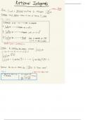 Math 1B (Calculus): Rational Integrals Notes