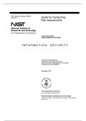 NIST SP 800-30 Rev. 1, Guide for Conducting Risk Assessments