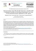 Risk Assessment Using NIST SP 800-30 Revision 1 and ISO 27005 Combination Technique in Profit-Based Organization Case Study of ZZZ Information System Application in ABC Agency