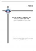 CNSSI No1253 SECURITY CATEGORIZATION AND CONTROL SELECTION FOR NATIONAL SECURITY SYSTEMS