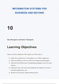 INFORMATION SYSTEMS FOR BUSINESS AND BEYOND 10 Dave Bourgeois and David T. Bourgeois