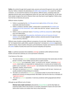 Summary Political Dimension of Europe/ Key Concepts in Politics and International Relations (Palgrave Key Concepts)