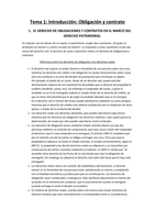 tema 1 Obligación y contrato