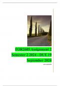 FOR2605 Assignment 2 Semester 2 2024 - DUE 19 September 2024