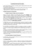 Séparation des pouvoirs - Fiche de révision de CM - Droit constitutionnel L1