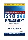 A fast forward MBA for project management