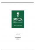 Mancosa Concepts of financial Reporting Lecture notes