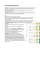 Samenvatting H28 - De oorsprong en evolutie van eukaryoten