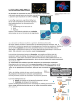 Samenvatting H12 - Mitose