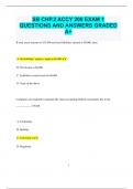 SB CHP.2 ACCY 200 EXAM 1  QUESTIONS AND ANSWERS GRADED  A+