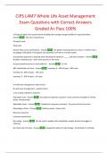 CIPS L4M8 theories Questions with Correct Answers Graded 100% Pass